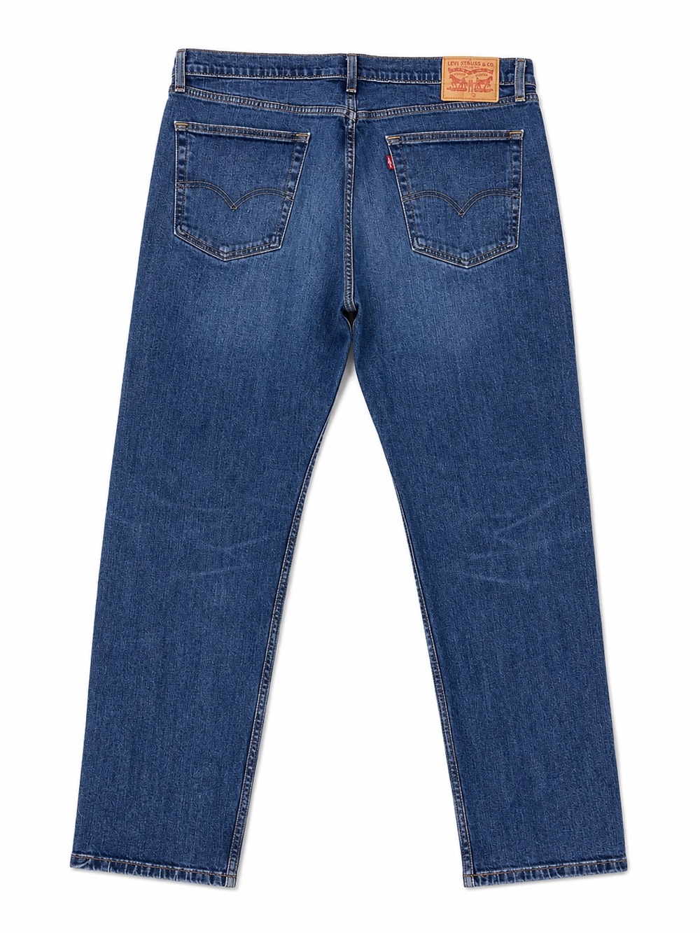 Levi's Men's Straight-Leg Jeans in Classic Blue - Picture 2 of 6